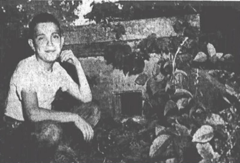 Poput mnogo djece, Merrit se strašno bojao mraka - toliko da je, prije nego što je umro, zamolio oca da ga ne zakopa u zemlju. Nije htio vječno počivati u mraku