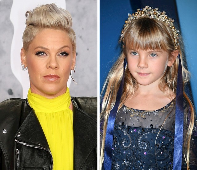 Pink i njena kćer Willow Sage Hart
