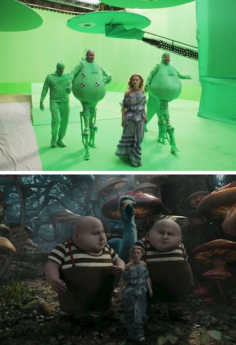 Likovi u Alice u zemlji čudesa prije svih specijalnih efekata