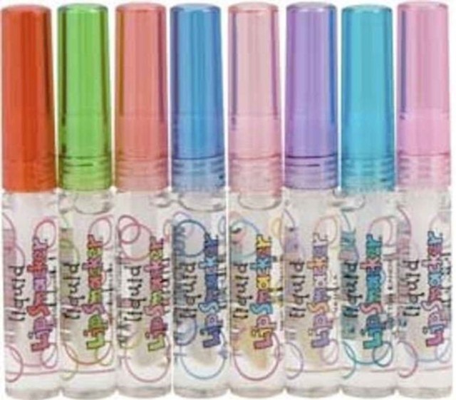 Prozirna, ljepljiva sjajila upitnog sastava