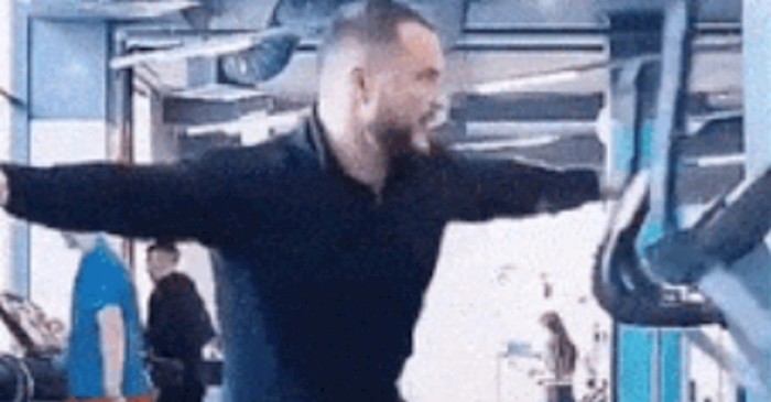 Kakva legenda! Lik zabavlja sve ljude u teretani