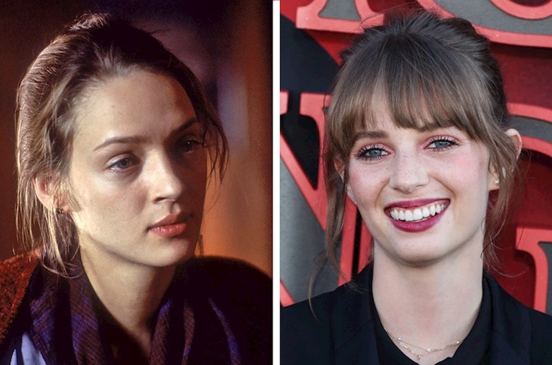 Uma Thurman i njena kćer Maya Hawke u dvadesetima