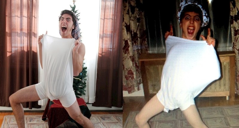 Ovi ljudi pronašli su svoje fotke iz djetinjstva i slikali se potpuno identično, rezultat je za umrijeti od smijeha