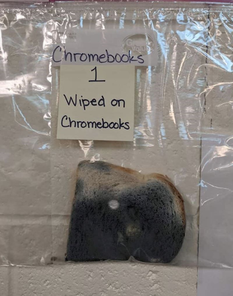 Ovo je kruh sa tipkovnice računala: