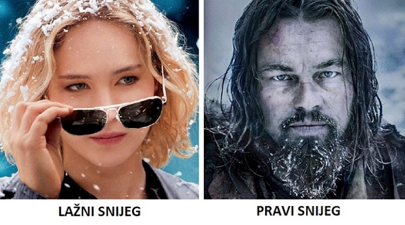 Postoji posebna tvrtka koja osigurava snijeg za holivudske filmove