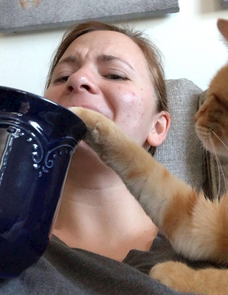 "Samo sam htjela popiti kavu u miru..."