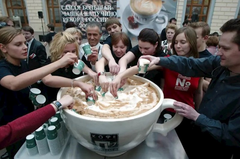 Najveća šalica kapučina