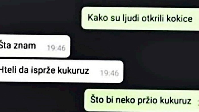 Frend ga je ispitivao glupa pitanja, on mu je odgovorio na urnebesan način