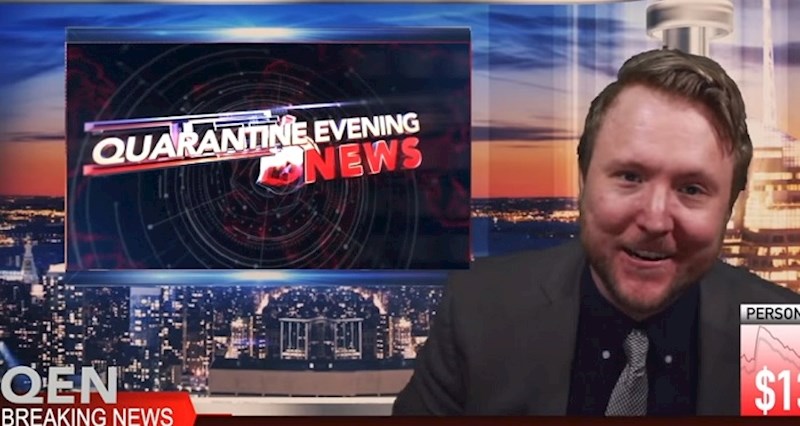 VIDEO Liku je bilo jako dosadno u karanteni, pa je napravio "karantena vijesti"