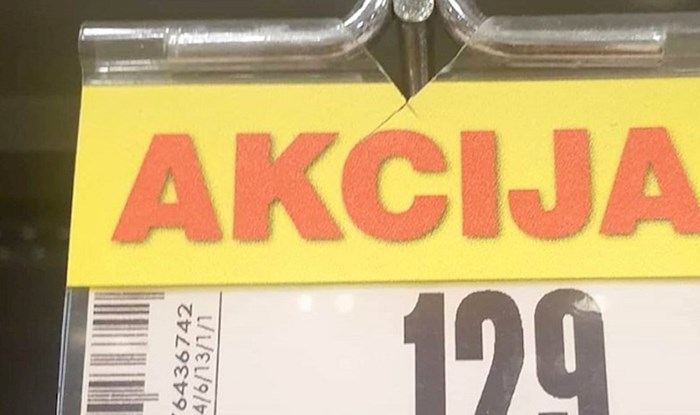 U ovom dućanu kupci su ugledali jako čudnu akciju - gdje je tu točno akcija?