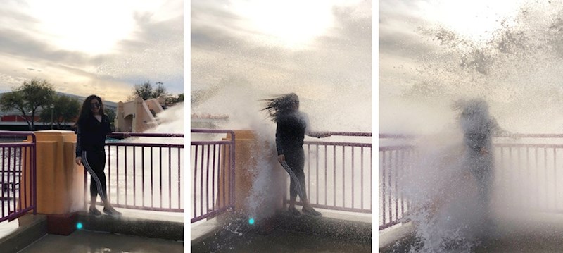 Loš tajming za fotku...