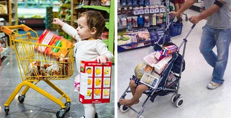 Jer zašto bi gurao dvoja kolica