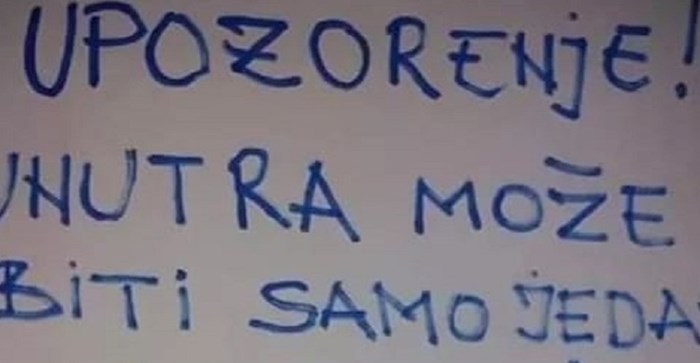 Netko je stalno nešto dopisivao na upozorenje zbog korone, trgovcu je prekipjelo, ovo im je poručio