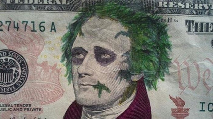 Umjetnost na novčanicama - pogledajte poznate likove s novčanica u novom ruhu