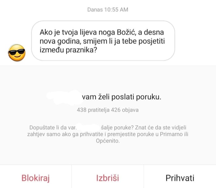 Blagdanski ulet napaljenog lika