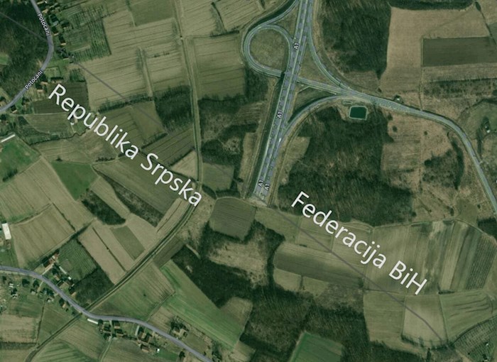 Bizarna satelitska snimka autocesta u BiH