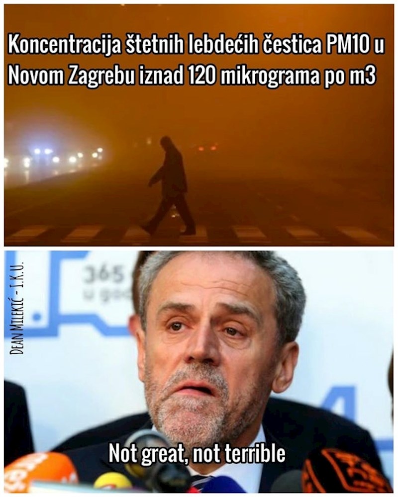 Zrak u Černob... Zagrebu*