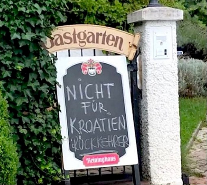 Restoran u Austriji zabranio ulazak ljudima koji su se vratili iz Hrvatske