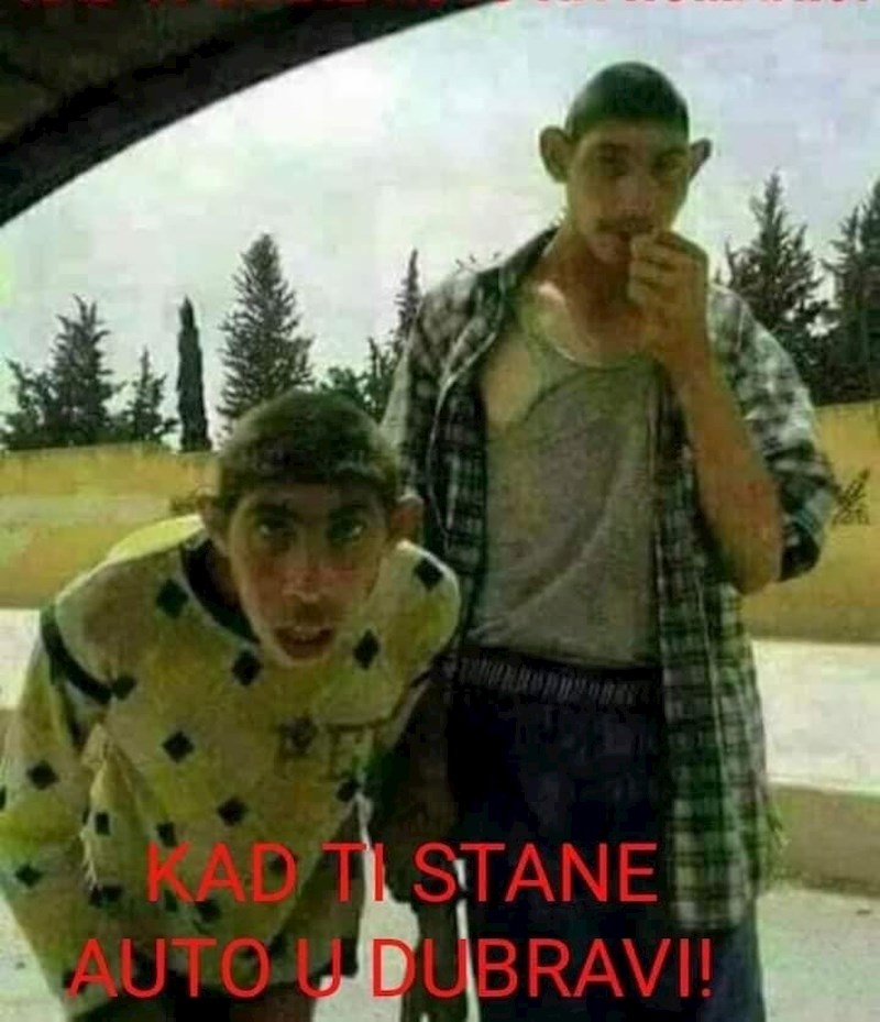 Kad ti stane auto u Dubravi