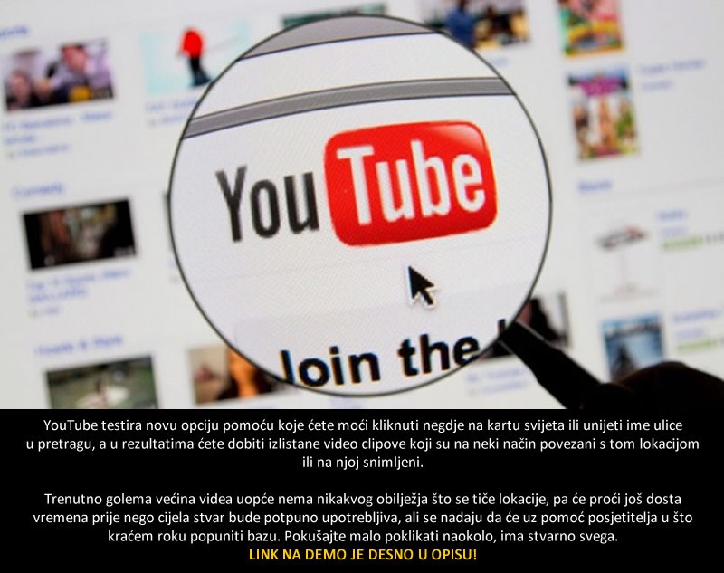 Upišite svoju adresu na YouTubeu i uživajte u IZNENAĐENJU!