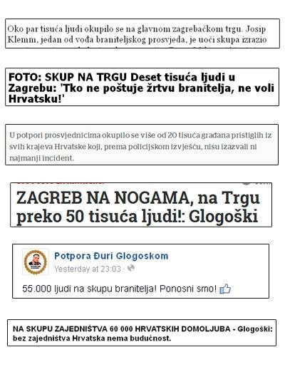 Koliko je ljudi bilo na Trgu? 