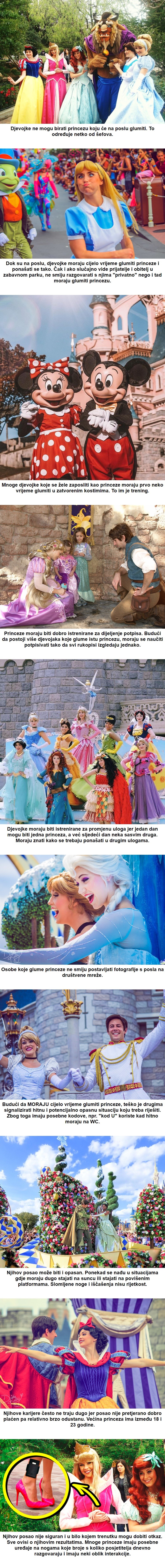 10 velikih tajni koje princeze u američkim zabavnim parkovima nikome ne smiju otkriti