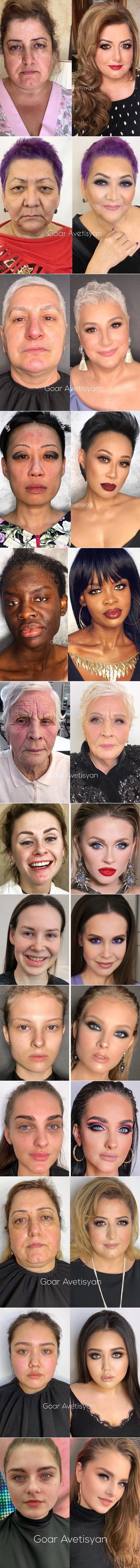 Postoji dobar razlog zbog kojeg žene vole dolaziti kod ove vizažistice, pogledajte kako mijenja njihova lica