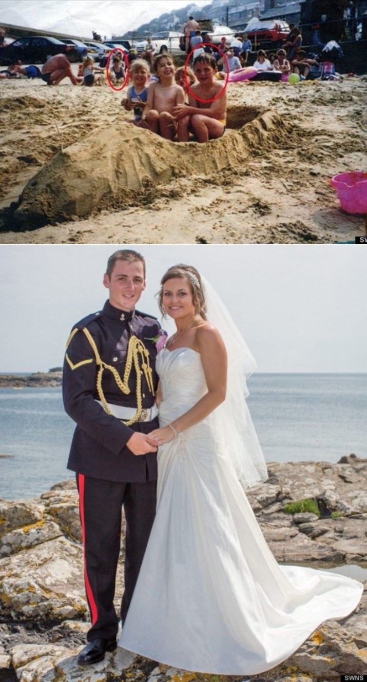 Mladi muškarac nije mogao vjerovati svojim očima kad je shvatio što je ugledao na staroj fotografiji