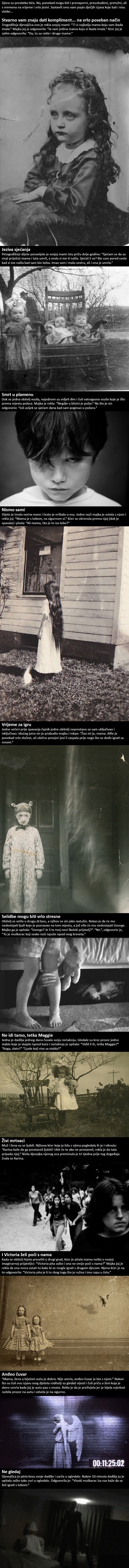 Izjave koje zvuče kao horor: 11 jezivih stvari koje su djeca rekla svojim roditeljima