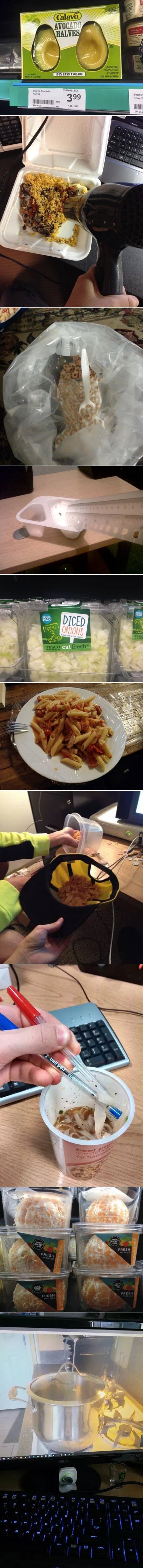 10 lijenih ljudi koji su dušli do svoje hrane na jako čudan način