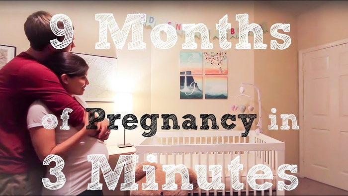 Mladi par je 9 mjeseci trudnoće spojio u trominutni video koji će vas oduševiti