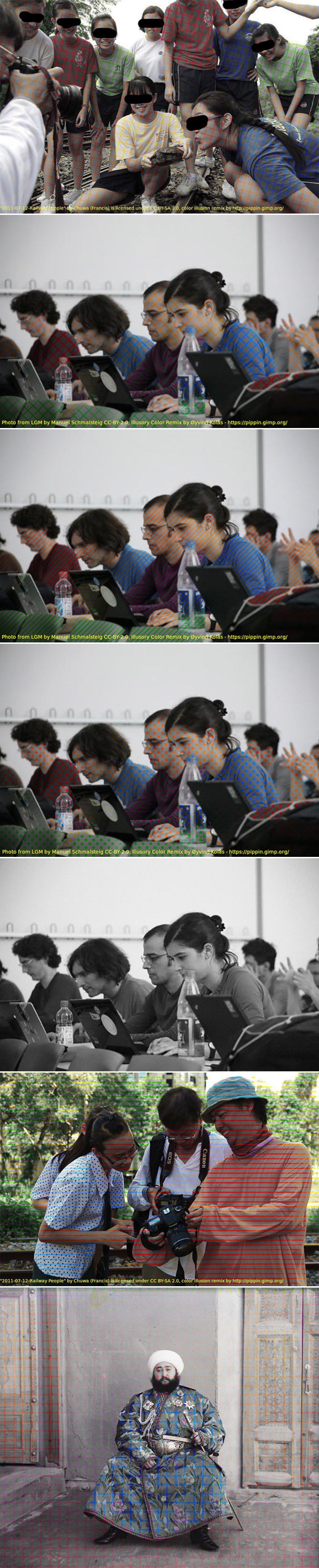 Shvaćate li uopće da su ovo crno-bijele slike? Ovaj optički trik vam zbunjuje mozak na genijalan način