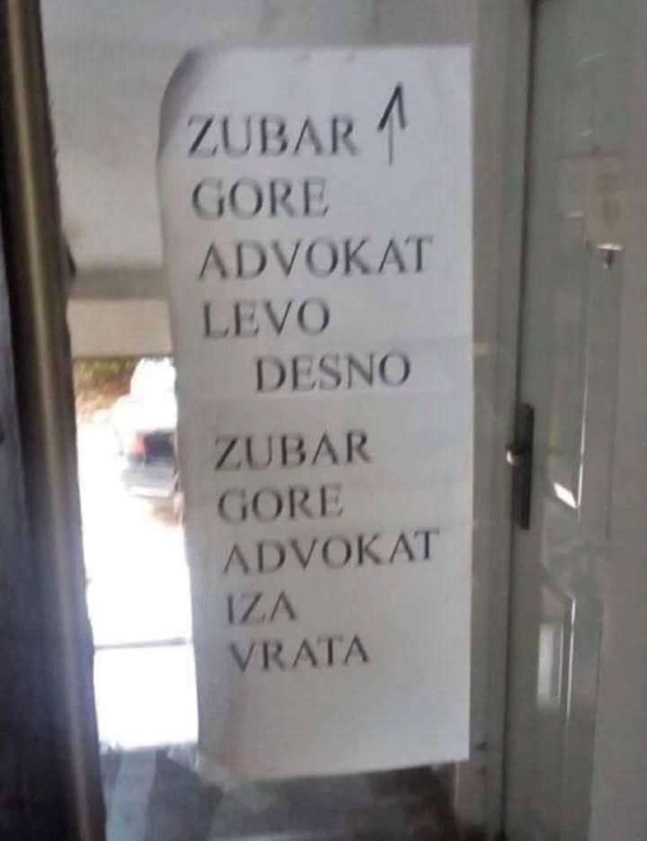 Netko se u ovoj zgradi igra sa živcima posjetitelja, pogledajte što je pisalo na papiru