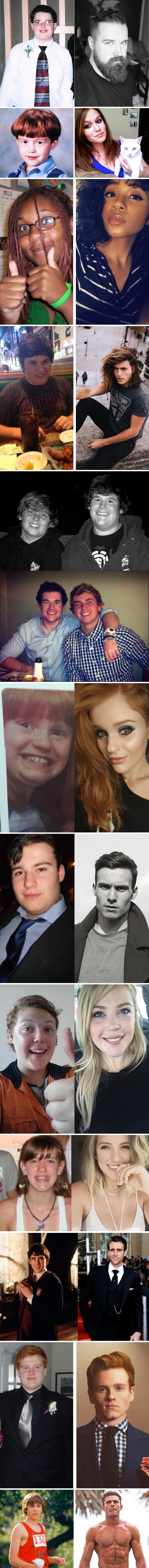 Nevjerojatne promjene u izgledu ljudi koji u pubertetu nisu bili jedni od popularnijih u društvu