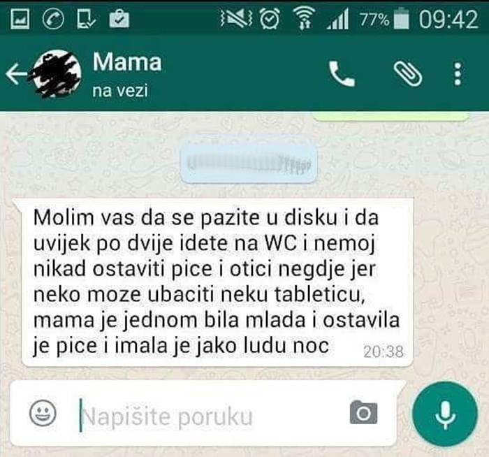 Kći je prvi put išla u disko s prijateljicama, mamino priznanje ju je ostavilo bez teksta