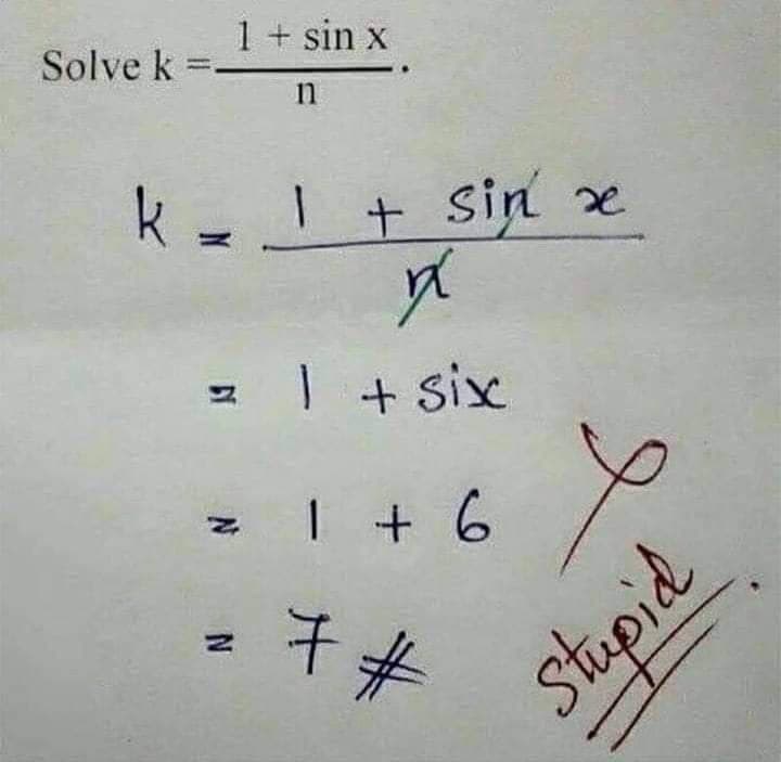 Snalažljivi učenik riješio je zadatak iz matematike na svoj način, proferica nije priznala rješenje