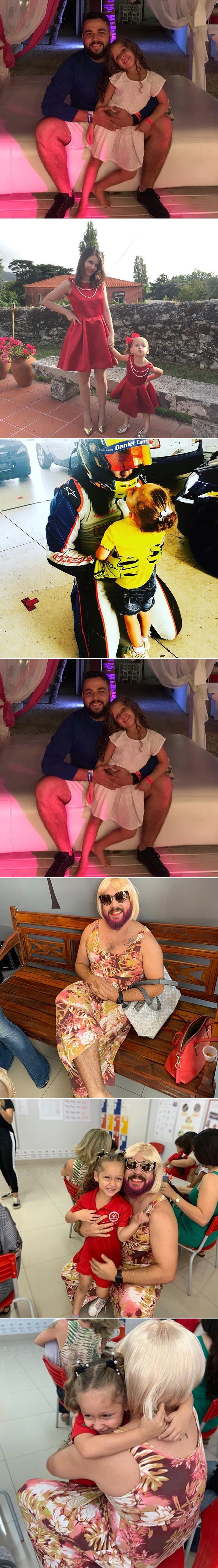 Tata udovac se obukao u ženu kako bi svojoj kćeri ispunio jednu od najvećih želja