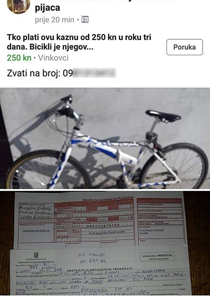 Ovakav oglas još niste vidjeli: Poklonit će bicikl osobi koja učini samo jednu stvar
