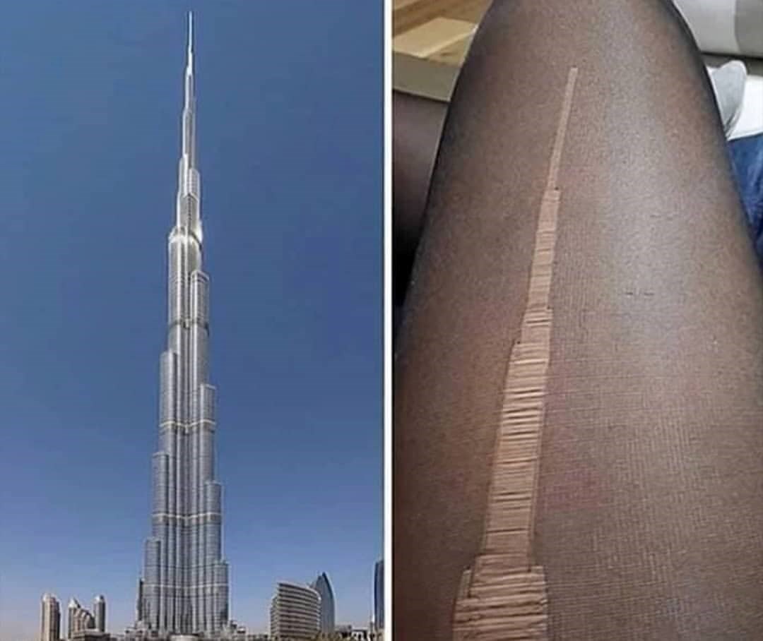 Najlonke su joj se opet poderale, ono što je vidjela podsjećalo ju je na nešto poznato