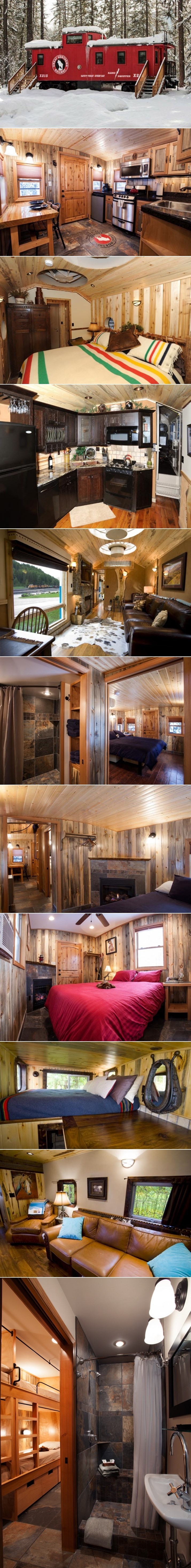 Izvana izgleda kao običan stari vagon, no kada vidite unutrašnjost, htjet ćete se useliti u njega