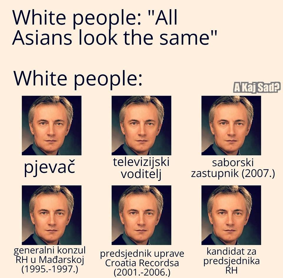 Tvrdite da svi Kinezi izgledaju jednako? Što onda kažete na ovu sliku?