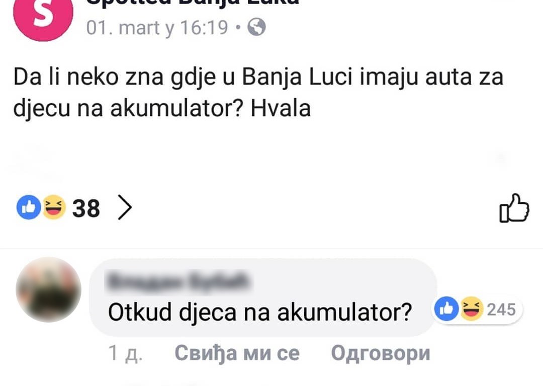Raspored riječi je važniji nego što je mislio: Tražio je igračku za dijete, a dobio urnebesan komentar
