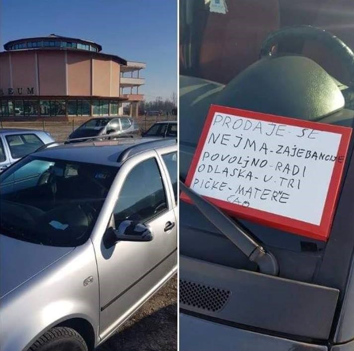 Ogorčeni muškarac postavio je oglas za prodaju automobila koji je nasmijao prolaznike