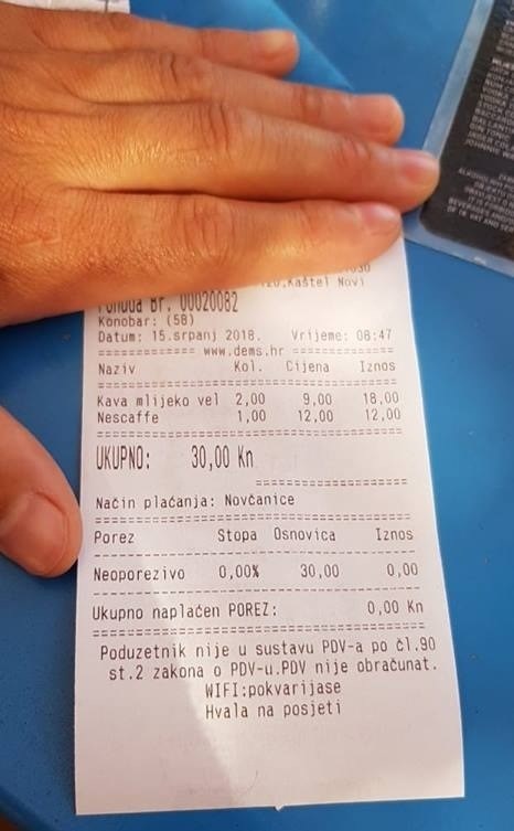 Ovaj kafić ima zanimljivu šifru za besplatan internet i gosti često ostanu zbunjeni kad je vide