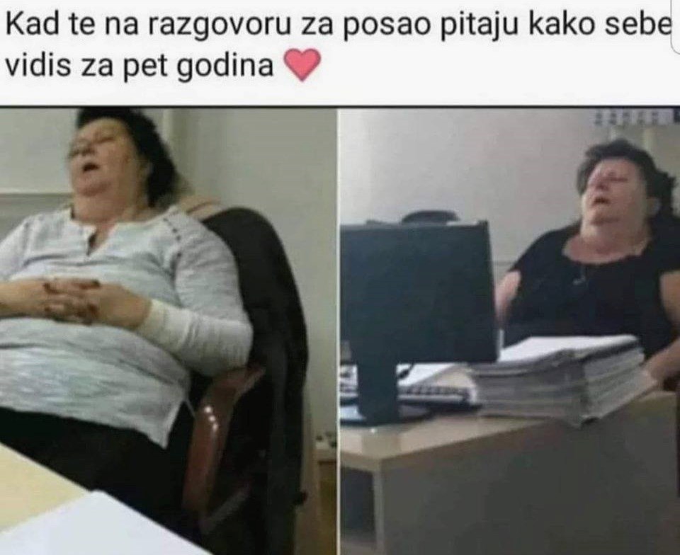 San svih uhljeba: Na što pomisle kad ih netko na razgovoru za posao pita kako sebe vide za 5 godina