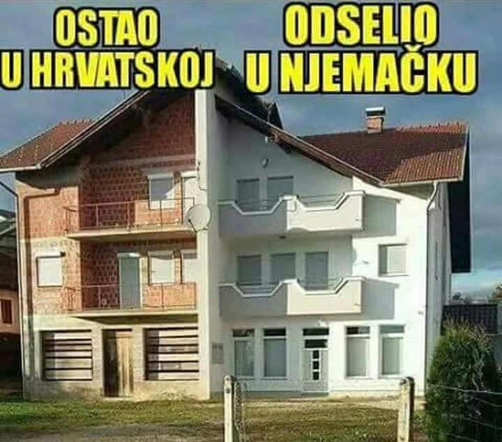 Evo što se dogodi kada jedan brat ostane u Hrvatskoj, a drugi se odseli u Njemačku
