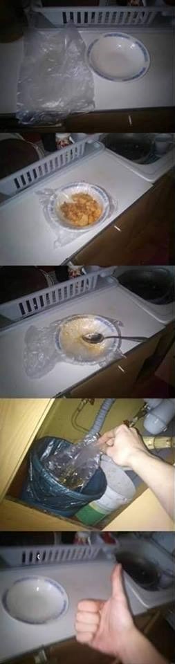 Mladić koji iz dna duše mrzi pranje suđa pokazao je kako jede bez prljanja tanjura