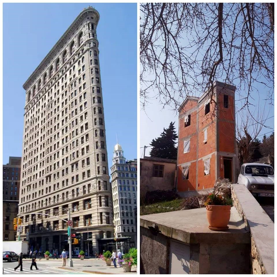 Netko se odmah sjetio na što ga podsjeća uska kuća sagrađena negdje u Dalmaciji