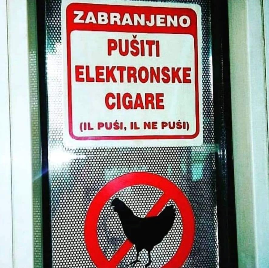 Vlasnik ovog kafića mrzi e-cigarete, evo što je poručio ljudima koji ih koriste