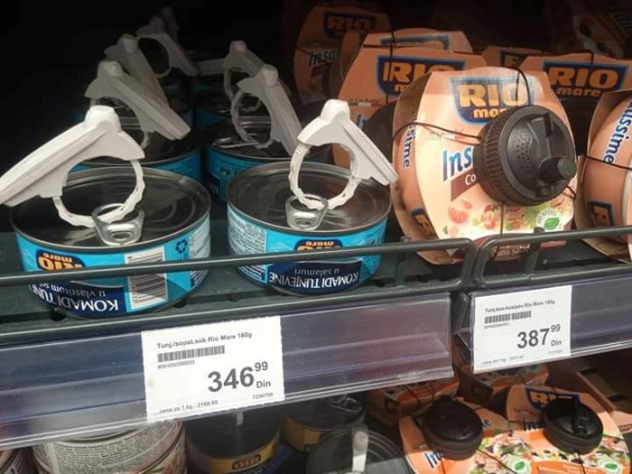 Fotka iz srpskog supermarketa začudila društvene mreže: "I ovo su zaštitili, što je sljedeće?"